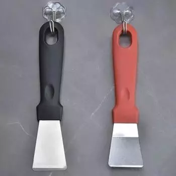 1 комплект проволочной щетки, набор скребков для духовки, против царапин, противоскользящая ручка, гладкая нержавеющая сталь, средство для удаления жира, зазор, вытяжка, очаг, кухонный инструмент для чистки 1 Set