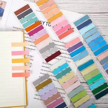 1 комплект прозрачных флуоресцентных индексных вкладок для домашних животных, липкие заметки для маркеров страниц, планировщиков, наклеек для офиса, школьных принадлежностей для студентов