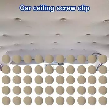 1 комплект, пряжка на крышу автомобиля, универсальная крепежная винтовая крышка, внутренняя потолочная ткань, пряжки для ремонта крыши автомобиля C