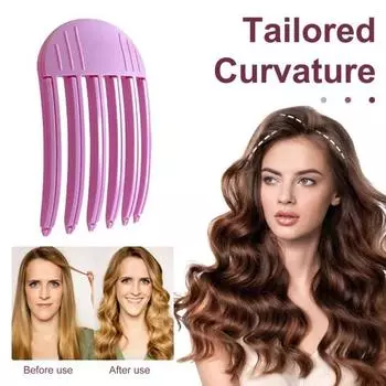 1 комплект пушистых расчесок для волос, натуральная выпуклая расческа для увеличения объема, портативная дорожная расческа для укладки челки на лбу и голове с 3/6 зубцами, аксессуары для волос для женщин и девочек
