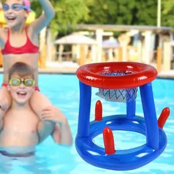 1 комплект ПВХ кольцо игрушка небьющийся творческий развивающий координацию надувной баскетбол A