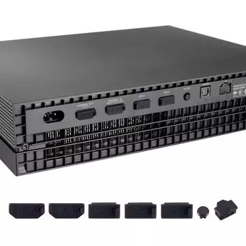 1 комплект пылезащитных заглушек для игровых дисков, совместимых с HDMI портов, защитная крышка для игровой консоли XB One X