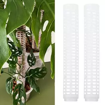 1 комплект, рамка для лазанья, высокая прочность, штабелируемая пластиковая опора для мха, горшечные растения, поддерживающая палка для скалолазания, садовые принадлежности 2pcs