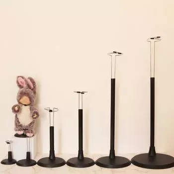 1 комплект, регулируемые подставки для кукол разных размеров, кронштейн, держатель для дисплея, манекен, кукольный пластик на запястье 45CM чёрный