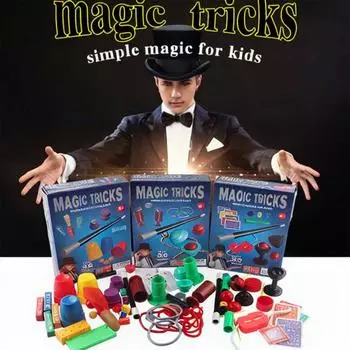 1 комплект реквизита, игрушка для детей, жонглер, волшебник, колдующий с четкими инструкциями, детские шоу-игрушки для вечеринки B