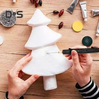 1 комплект резак для пенопласта, быстрый нагрев, плавная резка, вилка стандарта США, прозрачный герметичный край, 100-240 В, 18 Вт, 4 в 1, электрический резак для пенопласта, семейная поставка US Plug