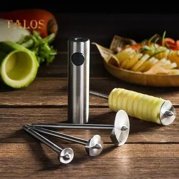 1 комплект, резак для удаления сердцевины из нержавеющей стали 304, острое лезвие, противоскользящая ручка, цукини, картофель, морковь, груша, инструмент для удаления сердцевины, кухонные принадлежности серебряный