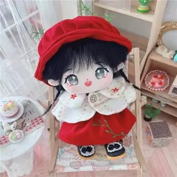 1 комплект ролевых игрушек, аксессуары, милая человеческая кукла, повседневная одежда, платье-майка, хлопковая одежда