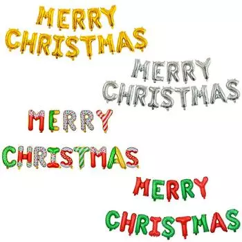 1 комплект рождественских воздушных шаров для украшения вечеринки на Рождество