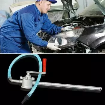 1 комплект ручного масляного насоса для автомобиля, всасывающий насос для воды, химикатов, жидкостей, портативный автомобильный насос для перекачки топлива, бензина, дизельного топлива