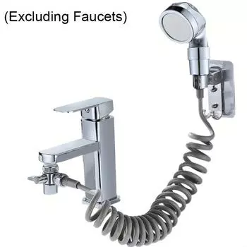 1 комплект, ручной переключающий клапан для смесителя, смеситель для душа, переходник для смесителя для домашней ванной комнаты и кухни, регулируемый смеситель для переключающего клапана 1.5M