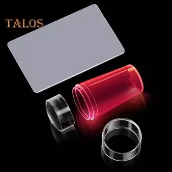 1 комплект, штамп для ногтей, высокая прочность, экономия труда, многоразовый, полезный штамп для дизайна ногтей, женский запас флуоресцентный зеленый