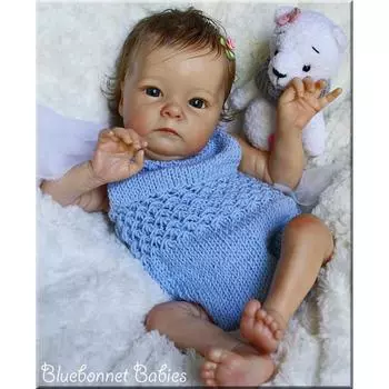 1 комплект силиконовых 18-дюймовых кукол для изготовления форм для кукол Reborn, комплект незаконченных частей куклы DIY mold