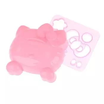 1 комплект силиконовых форм для рисовых шариков в форме мультяшного кота Bento Embossing Molds Diy Tool