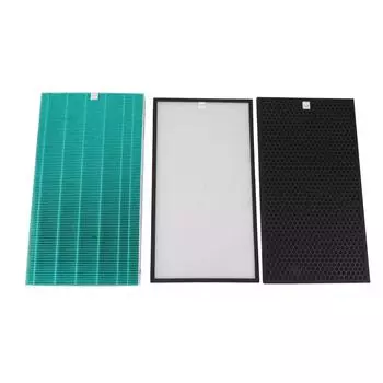 1 комплект сменных фильтров для очистителя воздуха, удаление запаха PM2.5, высокоэффективный фильтр для твердых частиц