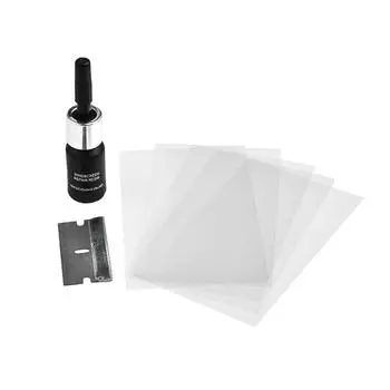 1 комплект смоляных инструментов для ремонта стекла автомобиля, инструменты для ремонта окон, лобовое стекло, царапины, трещины, восстановление CHINA