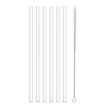 1 комплект соломинки для воды, термостойкость, ежедневное использование, толстая чашка для путешествий 20/30/40 унций, прозрачная соломинка, надежная многоцелевая, не содержит BPA чистый