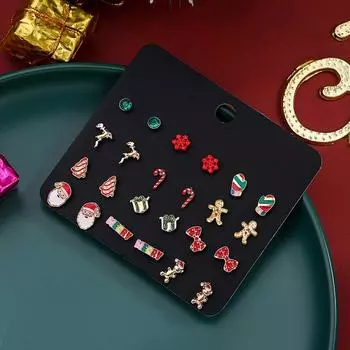 1 комплект спиральных волнистых кривых висячих серег для женщин и девочек, модные простые длинные витые рождественские серьги, ювелирные изделия, аксессуары, подарки A4