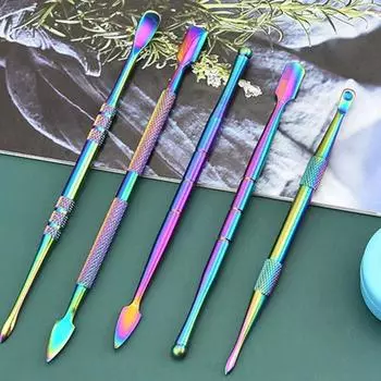 1 комплект средства для удаления кутикулы ногтей, высокая прочность, двухстороннее, экономичное, устойчивое к коррозии, портативное, чистое восковое масло