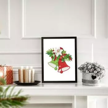 1 комплект стикера с алмазной живописью DIY комплект наклеек со стразами и узором «колокольчик»