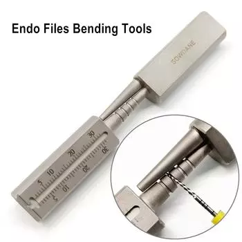 1 комплект, стоматологические эндодонтические файлы, инструменты для гибки, файлы для корневых каналов, инструменты для предварительного изгиба, эндодонтические файлы из нержавеющей стали 1 set