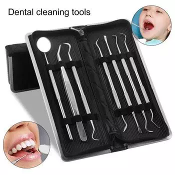 1 комплект стоматологических инструментов, не раздражающие профессиональные легкие стоматологические инструменты, набор для ухода за полостью рта для детей Sets