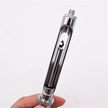 1 комплект, стоматологический инъекционный шприц с острой головкой из нержавеющей стали, стоматологический аспирационный шприц, хирургический инструмент 1,8 мл Hook head серебряный