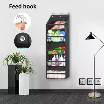 1 комплект, сумка для хранения на задней двери, многослойный дизайн, большая вместимость, игрушки, закуски, одежда, шляпа, органайзер для всякой всячины для дома серебряный