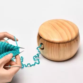 1 комплект, сумка для хранения шерстяных ткацких изделий, сумка для хранения для вязания крючком, органайзер для хранения шерстяных вязанных изделий с отверстиями ручной работы