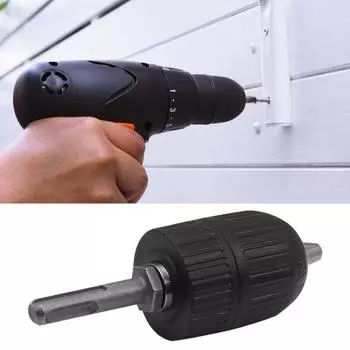 1 комплект сверлильный патрон 2-13 мм, большой диапазон зажима, быстрая замена, самоконтрящийся переходной патрон для дрели, поставки для мастерской