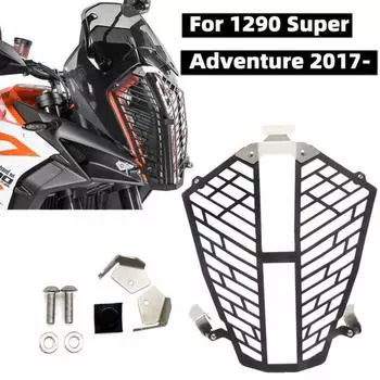 1 комплект светильника с сеткой, модифицированная защита от ржавчины из нержавеющей стали для мотоциклетных фар