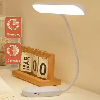 1 комплект светодиодных ламп для чтения с регулируемой цветовой температурой, диммируемым пультом дистанционного управления, без мерцания, гибкий шланг, светодиодная настольная лампа без синего света