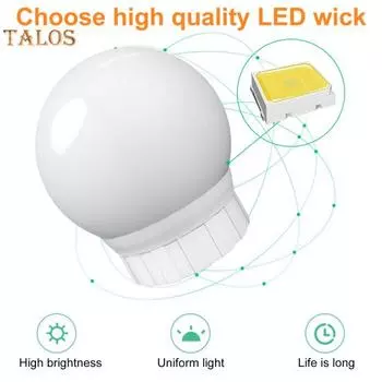 1 комплект светодиодных светильников для туалетного столика, простая установка, регулируемая яркость, подключаемый модуль, удобные инфракрасные индукционные лампы, зеркальные лампочки для дома