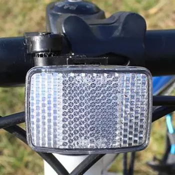 1 комплект, светоотражающий задний фонарь, высокая яркость, простая установка, многоугольный задний предупреждающий отражатель для велосипеда, детали для ночной езды для безопасной ночи A