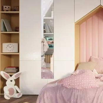 1 комплект, таблица роста детей, зеркальная доска для сухого стирания, детская комната, детская комната