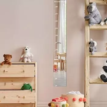 1 комплект, таблица роста детей, зеркальная доска для сухого стирания, детская комната, детская спальня, для мальчиков и девочек, настенная линейка для измерения высоты Sets