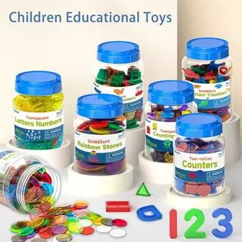 1 комплект тем для малышей, забавные игрушки 14, насыщенные цвета, улучшение распознавания цветов, концентрация внимания, графика, математика, просвещение L