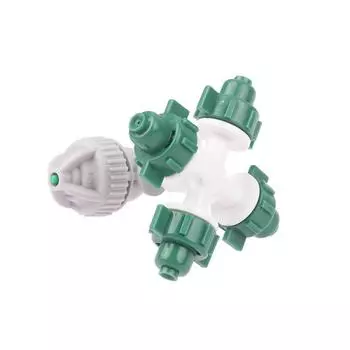 1 комплект теплицы подвесная антикапельная насадка для запотевания перекрестная насадка для распыления тумана для капельного орошения увлажнитель спринклер