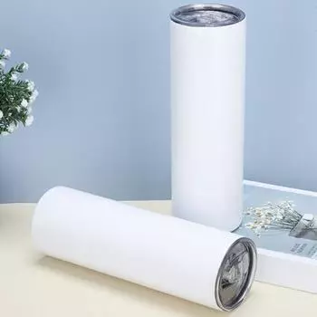 1 комплект, термочашка на 20 унций, герметичный сублимационный стакан из нержавеющей стали, изолированная чашка с соломинкой для путешествий домой белый