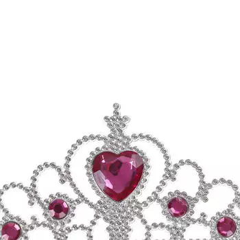 1 комплект тиара для девочек, корона принцессы + волшебная палочка, аксессуары для волос для девочек