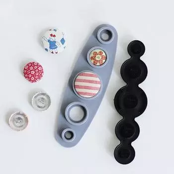 1 комплект, тканевые пуговицы, эмбрион, легкое рукоделие, навыки не требуются, ежедневные необходимые тканевые пуговицы, эмбрион для сумок, одежды серый