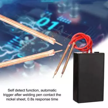 1 комплект точечной сварки на батарейках, компактный перезаряжаемый регулируемый сварочный аппарат для быстрой сварки пластика «сделай сам»