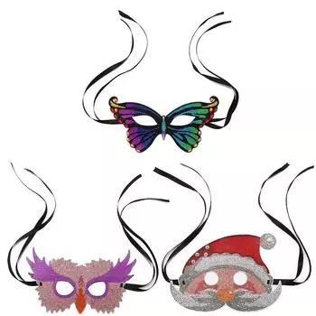 1 комплект, точечные алмазные самодельные праздничные маски для вечеринки в виде шара на день рождения. Алмазная картина, вышивка в форме кристалла A