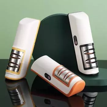 1 комплект точилки для резаков, удобный перезаряжаемый электронный инструмент для заточки резаков чёрный