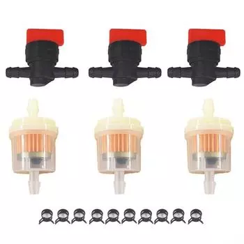 1 комплект топливного фильтра, садовые принадлежности, детали для газонокосилки