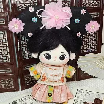 1 комплект юбка хлопковая кукольная одежда костюм плюшевая кукольная одежда детский подарок розовый