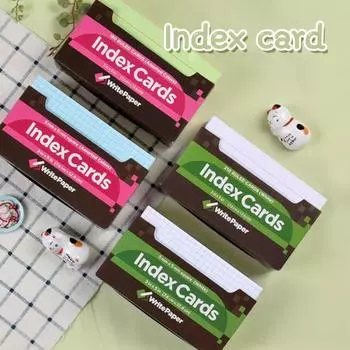 1 комплект учетных карточек, яркие цвета, привлекательная бумага, линейка, учебные карточки для письма для дома 2