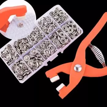 1 комплект, удобные для хранения пуговицы «сделай сам», пластиковая застежка для одежды, фиксатор пряжки, пуговицы для швейной установки, инструмент B