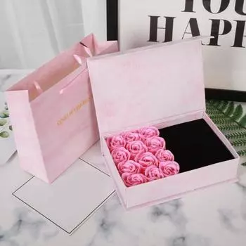 1 комплект, удобный футляр для ювелирных изделий, 2 размера, износостойкий пыленепроницаемый футляр для ювелирных изделий тонкой работы для реквизита 2