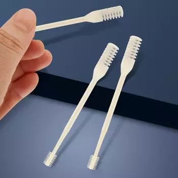 1 Комплект Удобный моющийся профессиональный триммер для волос для носа Ручная бритва с чистящей щеткой Для дома Поставка 2pcs белый